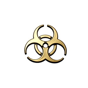 �y���[���֑Ή��\�z�G���u���� biohazard �o�C�I�n�U�[�h ���� 3D �J�X�^�� �V�[�� ���A�K���X sticker �O��