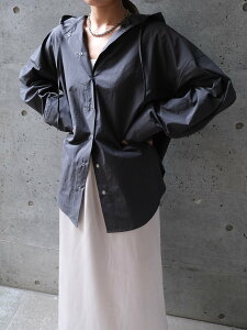 CIEL'AIR �V�G���G�A�[ NYLON HOODED SHIRT(�i�C�����t�[�h�V���c)�A�E�^�[���f�C�[�X