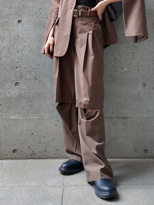 CIEL'AIR �V�G���G�A�[ 3WAY CUTOUT TROUSERS(�X���[�E�F�C�J�b�g�A�E�g�g���E�U�[)�p���c���f�C�[�X