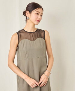 CIEL'AIR �V�G���G�A�[ SHEER DOCKING DRESS�����s�[�X���f�C�[�X