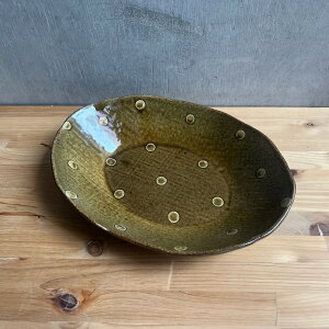 小石原焼 小石原焼き カレー皿(大) やままる窯 陶器 器 和食器 かわいい 可愛い おしゃれ 梶原匠太朗 陶器 器 食器