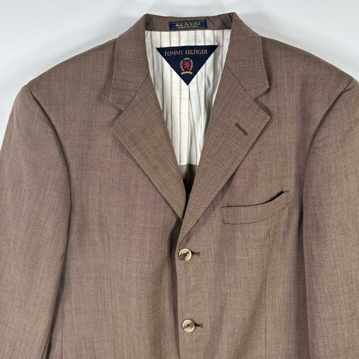 楽天市場】古着 トミーヒルフィガー TOMMY HILFIGER USA製 テーラード 