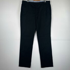 古着 ポロ・ラルフローレン POLO RALPH LAUREN チノパンツ チノパン ワンポイント スラックス 大きいサイズ w40 L38 ブラック メンズ 【中古】