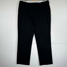 古着 ポロ・ラルフローレン POLO RALPH LAUREN チノパンツ ポロチノ ワンポイント スラックス 大きいサイズ w40 L32 ブラック メンズ 【中古】