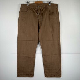 古着 リーバイス Levi's デニムパンツ 501 ジーパン ストレート 大きいサイズ ボタンフライ カラーパンツ ビッグ w44 L30 ブラウン メンズ 【中古】