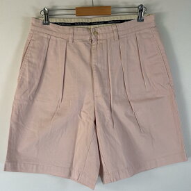 古着 ポロ・ラルフローレン POLO RALPH LAUREN ショートパンツ 半ズボン ポロチノ ハーフパンツ ワンポイントロゴ w33 ピンク系 メンズ 【中古】