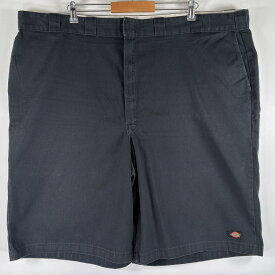 古着 ディッキーズ Dickies ショートパンツ カーゴ 半ズボン ハーフパンツ 短パン ワンポイント ブラック メンズ 【中古】