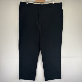 古着 ディッキーズ Dickies ワークパンツ 874 チノパン ワンポイントロゴ 大きいサイズ オリジナルフィット w44 L30 ブラック メンズ 【中古】