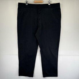 古着 ディッキーズ Dickies ワークパンツ ジッパーフライ 874 ワンポイントロゴ 作業着 テーパード チノパン w44 L32 ブラック メンズ 【中古】