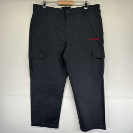 古着 レッドキャップ RED KAP ワークパンツ カーゴ ストレート チノパン ワンポイントロゴ 長ズボン w40 L30 グレー メンズ 【中古】