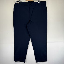 古着 レッドキャップ RED KAP ワークパンツ テーパード チノパン ワンポイントロゴ 長ズボン ジッパーフライ w42 ネイビー メンズ 【中古】