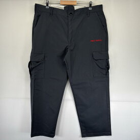 古着 レッドキャップ RED KAP ワークパンツ カーゴ チノパン ワンポイントロゴ 長ズボン ジッパーフライ w40 L30 グレー メンズ 【中古】