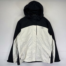 古着 ザ・ノースフェイス THE NORTH FACE ナイロンジャケット ハイベント アウトドア ツートン マウンテンパーカー XL ブラック レディース 【中古】