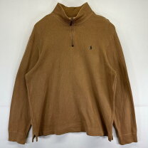 楽天市場】ラルフローレン ハーフジップ ベージュの通販