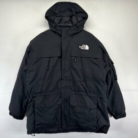 古着 ザ・ノースフェイス THE NORTH FACE マウンテンパーカー 大きいサイズ グースダウン マクマドパーカ アウトドア 2XL ブラック メンズ 【中古】