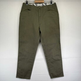 古着 90's/90年代 ベンデイビス BEN DAVIS パンツ チノパン ワンポイントロゴ テーパード W34 L34 グレー系 メンズ 【中古】