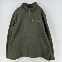 楽天市場】ノースフェイス ハーフジップ（カラーグリーン）の通販