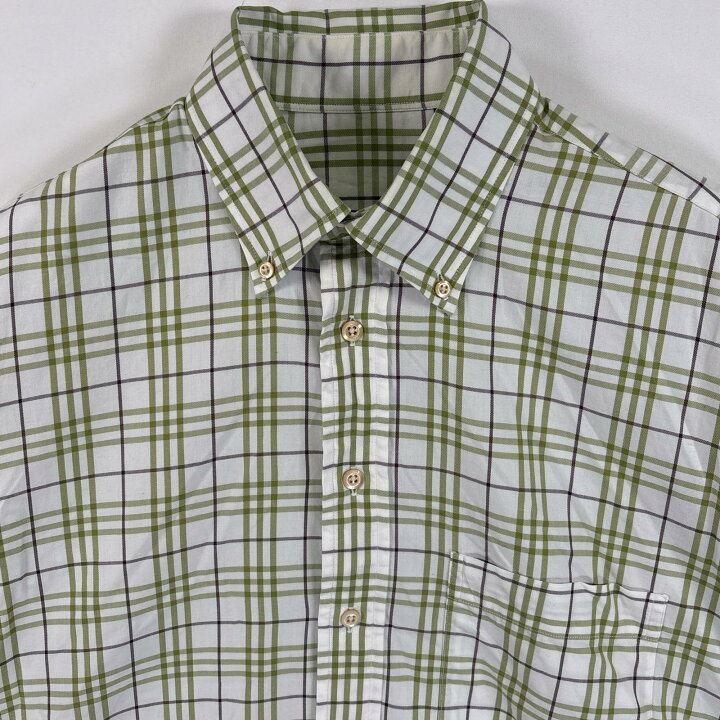 美品◦3XL✨】バーバリーロンドン メガチェック シルク100% ブラウス 