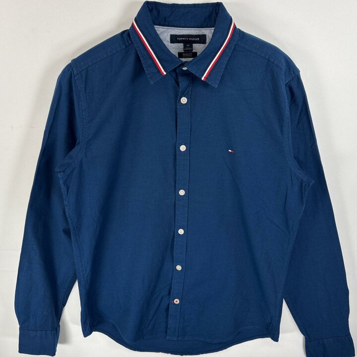 楽天市場】古着 トミーヒルフィガー TOMMY HILFIGER 長袖シャツ ワン 