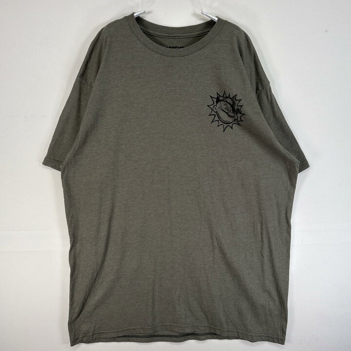 楽天市場】古着 ポパイ 半袖Tシャツ キャラクター 両面 プリント 
