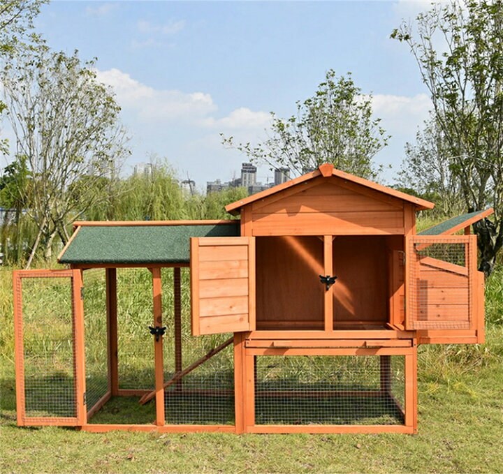 楽天市場】鶏用ケージ 飼育ケージ 鳩の檻 木製 鳥かご 屋外 鶏小屋 