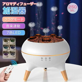 加湿器 リモコン 付き 音声 操作 クラゲ モード 7色 LED 搭載 アロマ ディフューザー 静音 火山 加湿器 大容量 アロマ セラピー 加湿器 寝室 オフィス 使い方 簡単 タイマー 機能 省エネ 設計 コンパクト 収納 便利 おすすめ