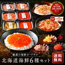 お歳暮 北海道 海鮮6点 島の人セレクション【送料無料】内祝い お返し セット 食べ物 食品 海鮮 海産 高級 詰め合わせ 誕生日 プレゼント ギフト お取り寄せグルメ 60代 70代 出産 結婚 おつまみ 冷凍 景品 いくら 七五三 御歳暮 父 母 お年賀 お礼 快気祝い