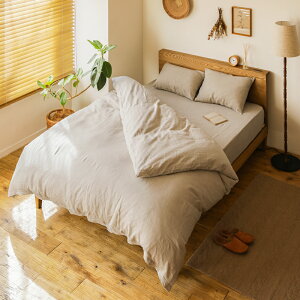 �Q��J�o�[�Z�b�g Fine linen one-wash �_�u�� 4�_�Z�b�g ���l�� ��100% �k�� �i�`������ ���n ������� �������Ή�