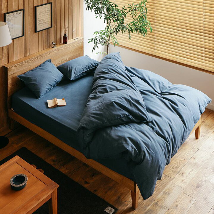 楽天市場】寝具カバーセット Light denim セミダブル 2人用 4点セット 