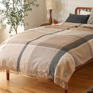 �A���p�J�E�[���u�����P�b�g elvang Manhattan 130×200 �x�[�W�� �i�`������ �C�G���[ �u���[ �O���[�� �Ђ��|�� �唻 �V�R�f�� �k�� �y�M�t_� �������Ή�