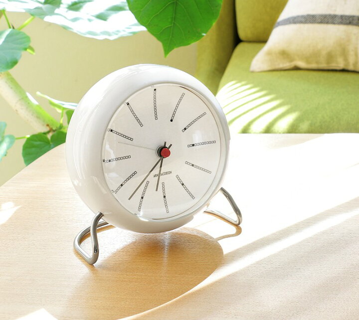 楽天市場】掛け時計 アルネ ヤコブセン BANKERS WALL CLOCK 21cm 北欧 