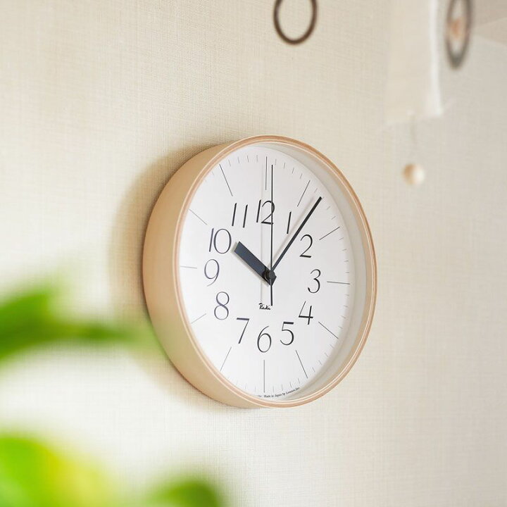 楽天市場】掛け時計 RIKI CLOCK 細字タイプ Mサイズ 電波時計 北欧 