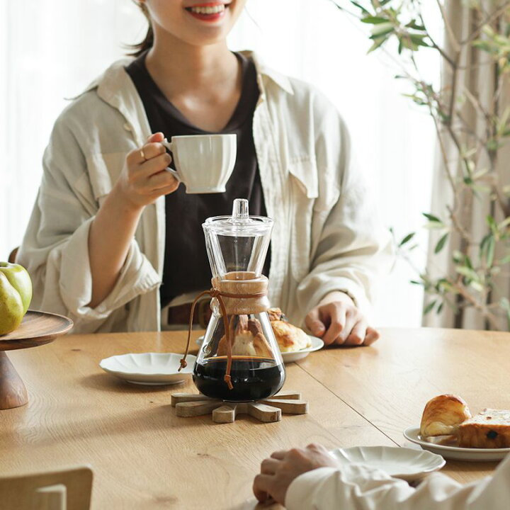 楽天市場 Chemex Coffeemake ケメックス コーヒーメーカー 6カップ Cm 6a ナチュラルヴィンテージ おしゃれ あす楽対応 Recenoインテリア