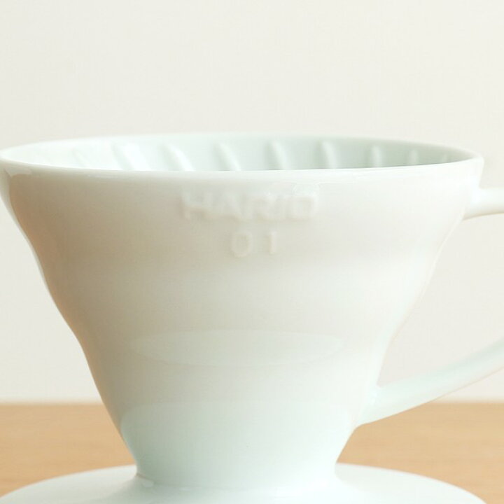 楽天市場】ハリオ ドリッパー 一人用 磁器 HARIO V60 過ドリッパー 01 セラミック 1〜2杯用 VDC-01W あす楽対応 : ReCENOインテリア 楽天市場】ハリオ ドリッパー 一人用 磁器 HARIO V60 過ドリッパー 01 セラミック 1〜2杯用 VDC-01W あす楽対応 : ReCENOインテリア