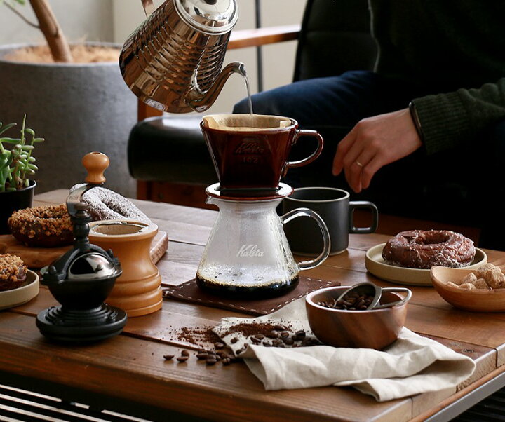 楽天市場】コーヒーミル ミル 手動 手挽き カリタ Kalita ラウンド