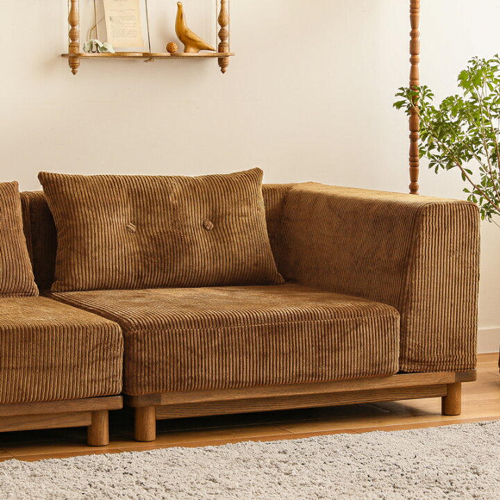 楽天市場】コーナーソファー culum unit sofa クルム ナチュラル 