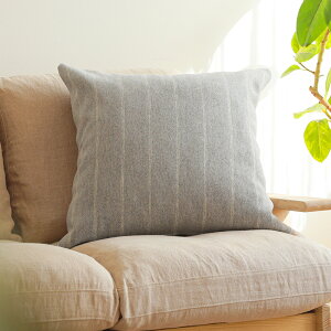 �N�b�V�����J�o�[ Gray Stripe 60×60 �E�[�����n �O���[�X�g���C�v �J�o�[�P�i �N�b�V�����ʔ��� �k�� �������