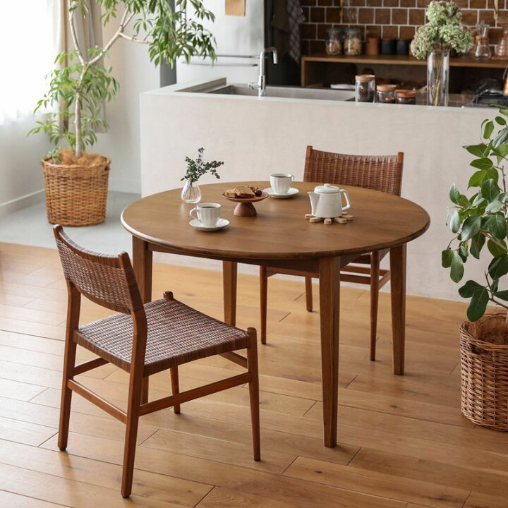 楽天市場】ダイニング 3点セット folk＆WICKER／BR ダイニングセット 