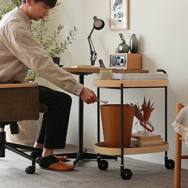 楽天市場】キッチンワゴン MOHEIM TROLLEY モヘイム トローリー 