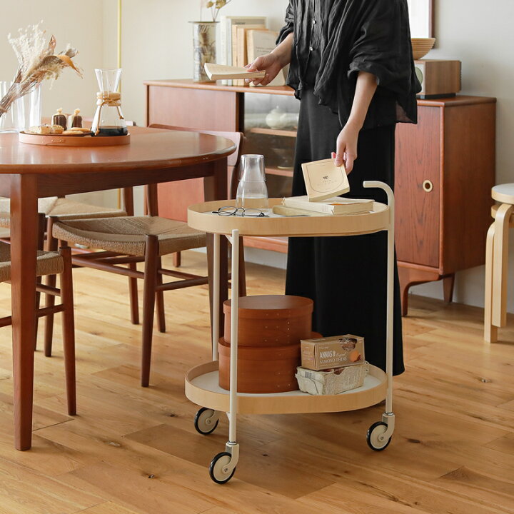 楽天市場】キッチンワゴン MOHEIM TROLLEY モヘイム トローリー 
