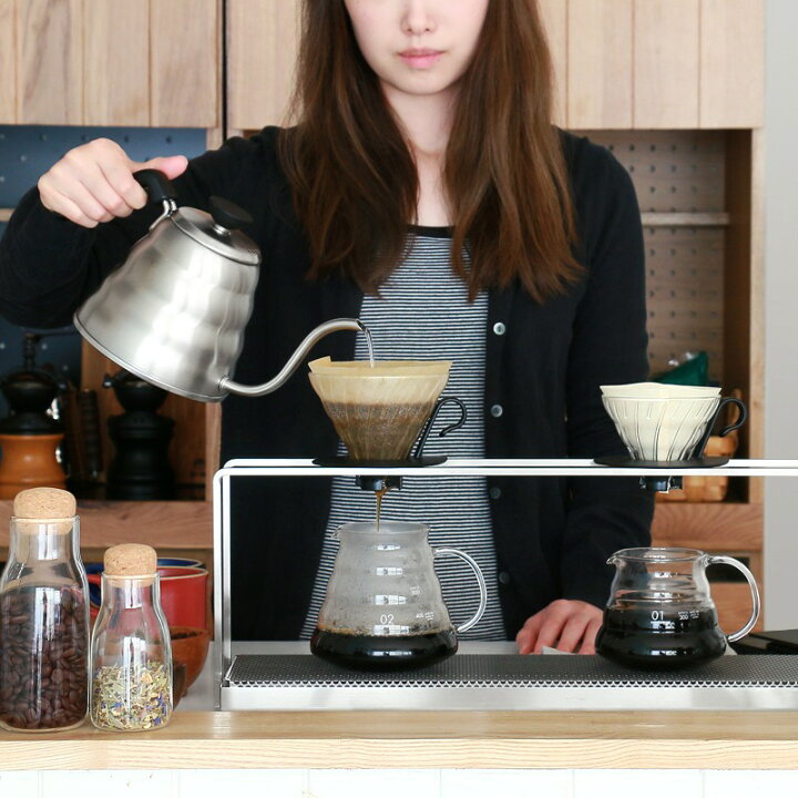楽天市場 Nps コーヒー ドリッパースタンド 6 5cm ドリップスタンド ステンレス オーダー 日本製 送料無料 最短7 10日後出荷 Recenoインテリア