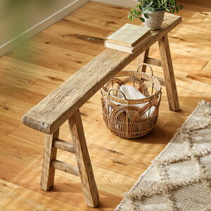 Xc[ Vintage Elm Wood x` GEbh t[X^h t[bN u AI  ؐ VR j i` lp 135cm oבΉ 