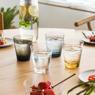 グラス Sghr ディンプル 9オンス オールド 280ml 日本製 クリア カーボンブラック タン インディゴ 食器 …