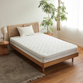 プレミアム ポケットコイル マットレス シングル 3ゾーン構造 ニット生地 3Dメッシュ