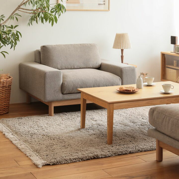 楽天市場】1人掛けソファー SIEVE bulge sofa 北欧 ナチュラル 布地 
