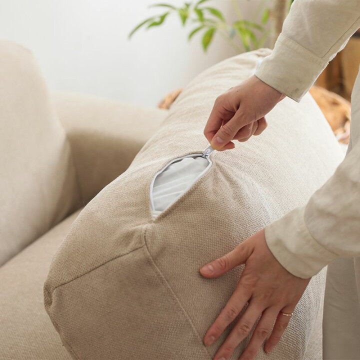 楽天市場】1人掛けソファー SIEVE bulge sofa 北欧 ナチュラル 布地 