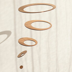 モビール Tempo テンポ サテリテ オーナメント 飾り ナチュラル 天然木 日本製 インテリア 雑貨 ディスプレイ おしゃれ 楽ギフ_包装 あす着対応