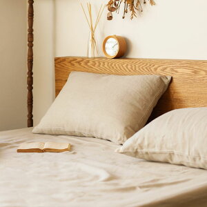 枕カバー ピローケース 寝具 リネン 麻 100% 無地 シンプル 北欧 ナチュラル Fine linen one-wash 50cm×70cm 枕用 おしゃれ あす着対応