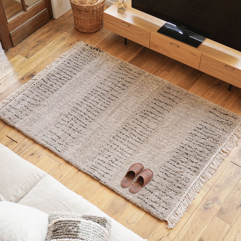 楽天市場】ラグ ラグマット BOHO 100×150 ウィルトン織り 絨毯