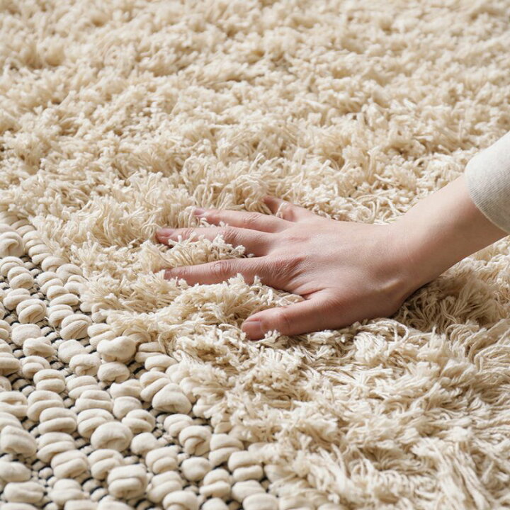 楽天市場 ラグ ラグマット Pop Corn Stripe Rug 140 0 インド製 綿 100 カーペット 長方形 リビング 寝室 送料無料 Recenoインテリア